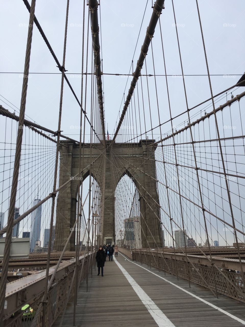Brooklyn Bridge.