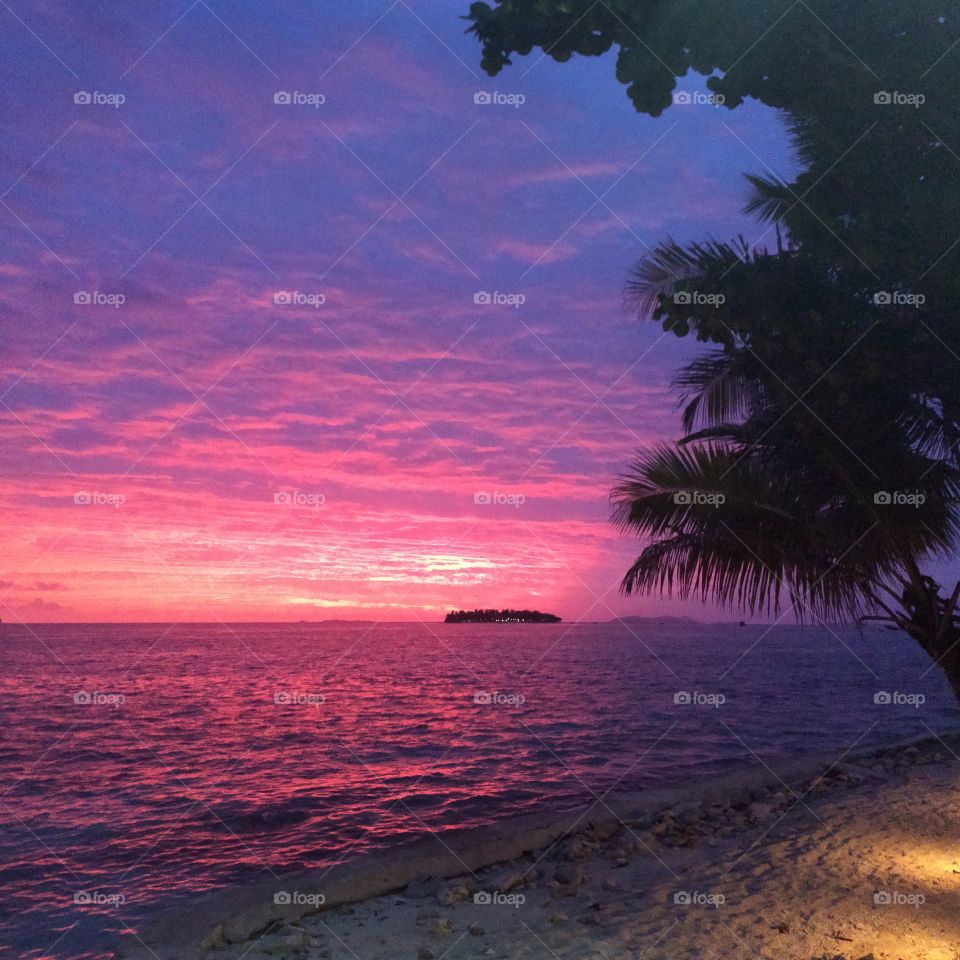Fiji sunsets 