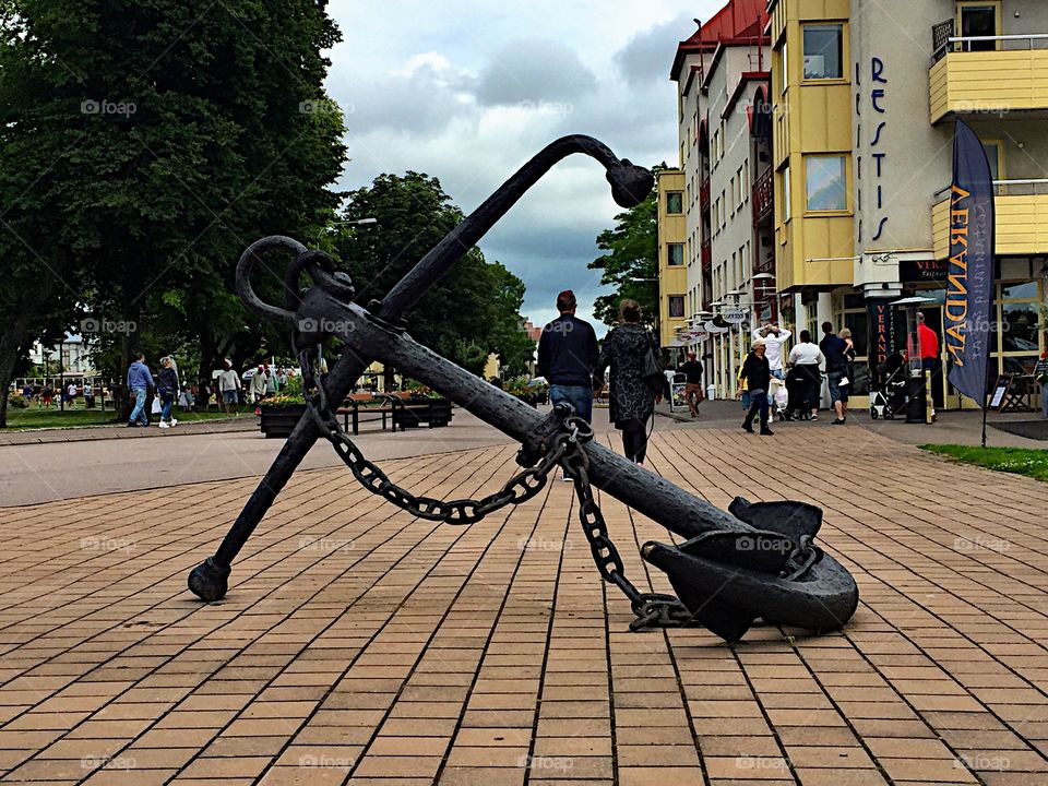 Anchor in the city! 