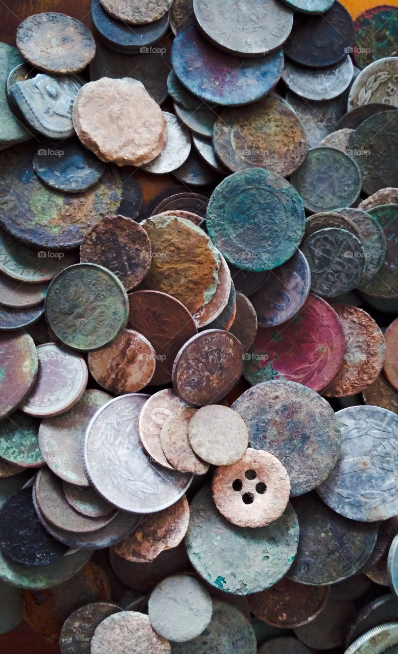 Old coins