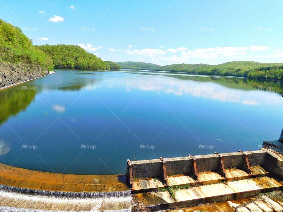 New Croton Reservoir in Croton Gorge 