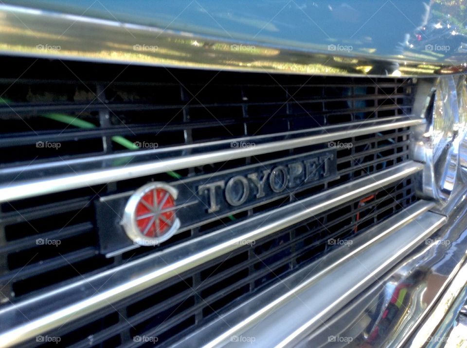 Toyota 'Toyopet' Corona grille