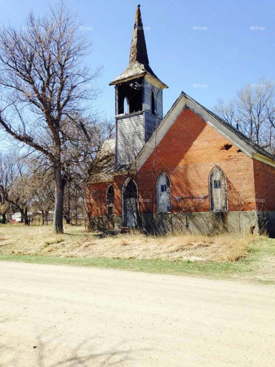 old church in omaha. Early spring trip in 2015 