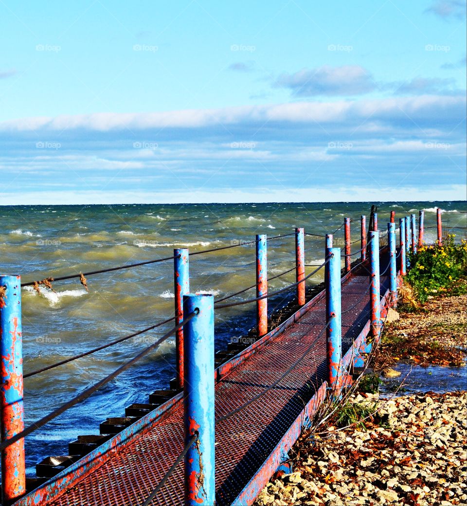 Lake Michigan Catwalk
