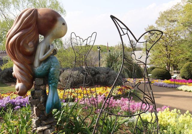 Mermaid garden at Funabashi Andersen Park, Chiba - Japan