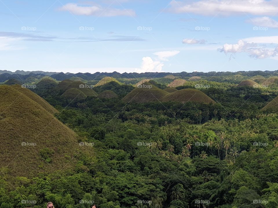 Chocolate hills Bohol Philippines