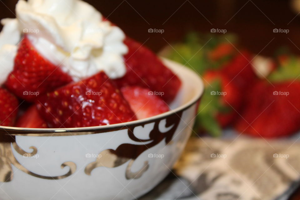 Strawberries and cream 