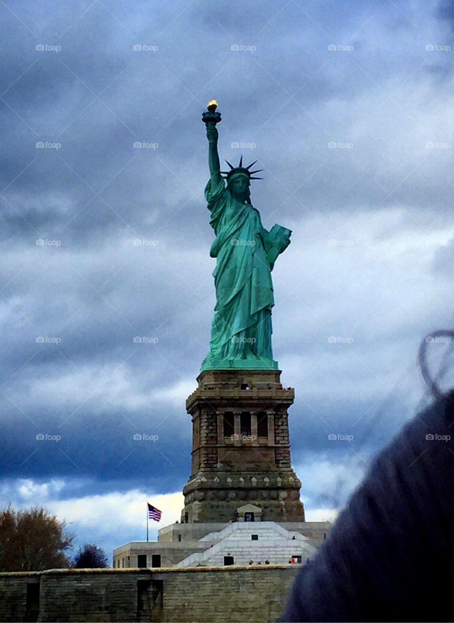 Lady Liberty, oh lady liberty. 