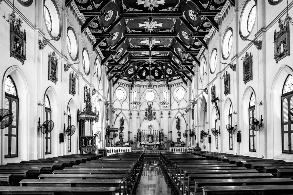 Beautiful Church in Thailand