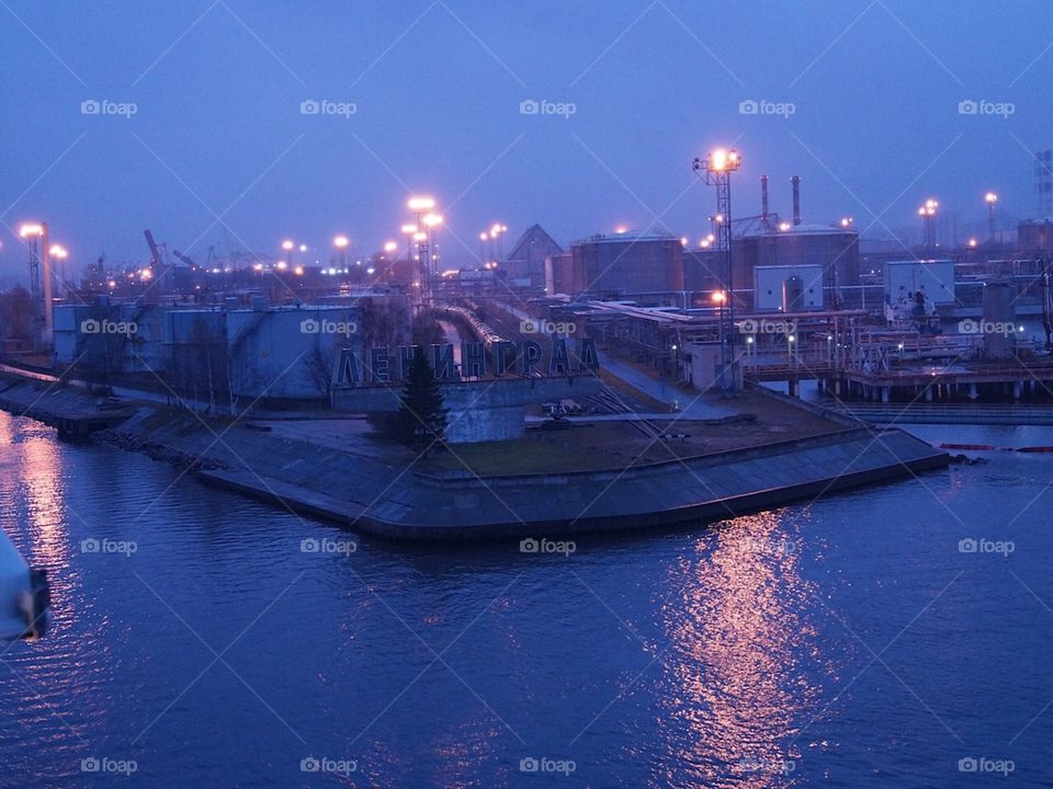 Hafen St. Petersburg/Russia 
