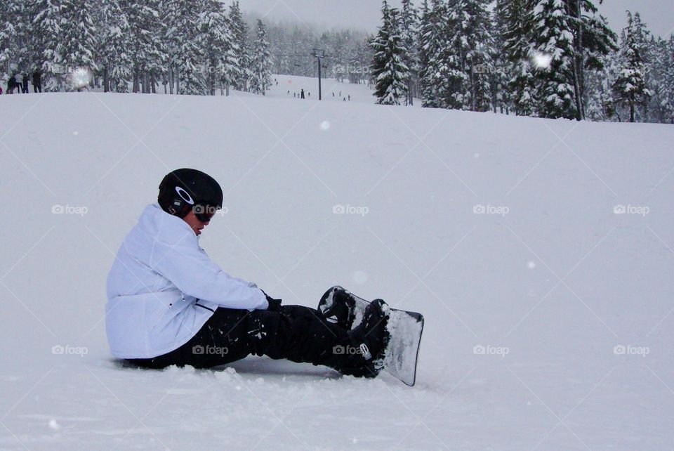 Snow, Winter, Cold, Skier, Snowboard