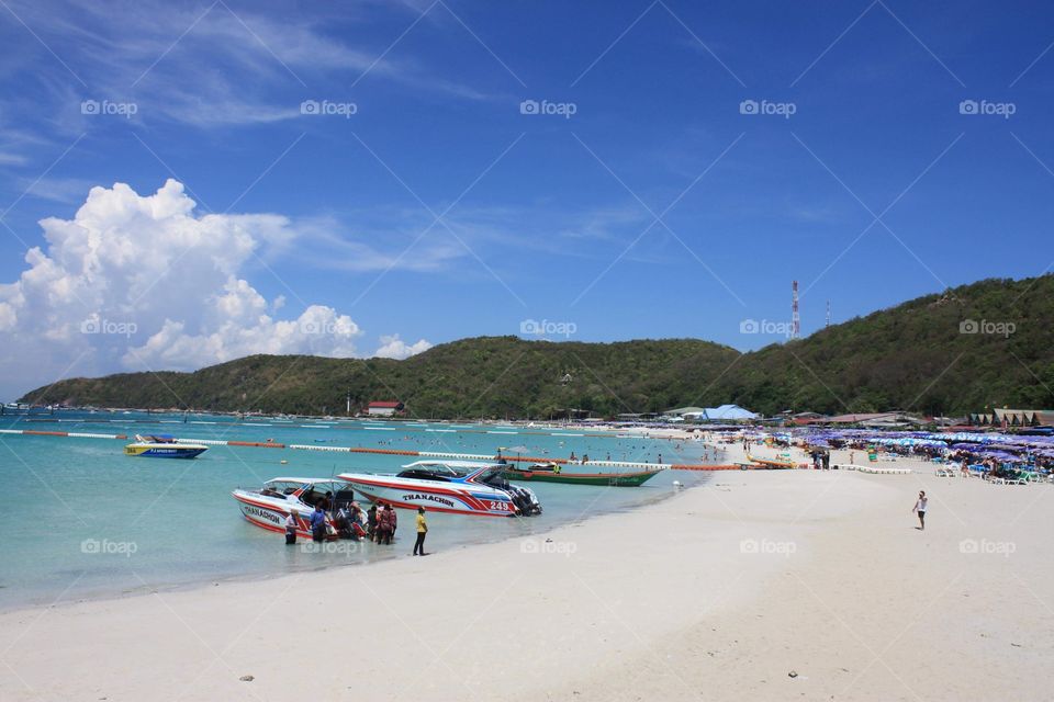 Beach in Pattaya Thailand