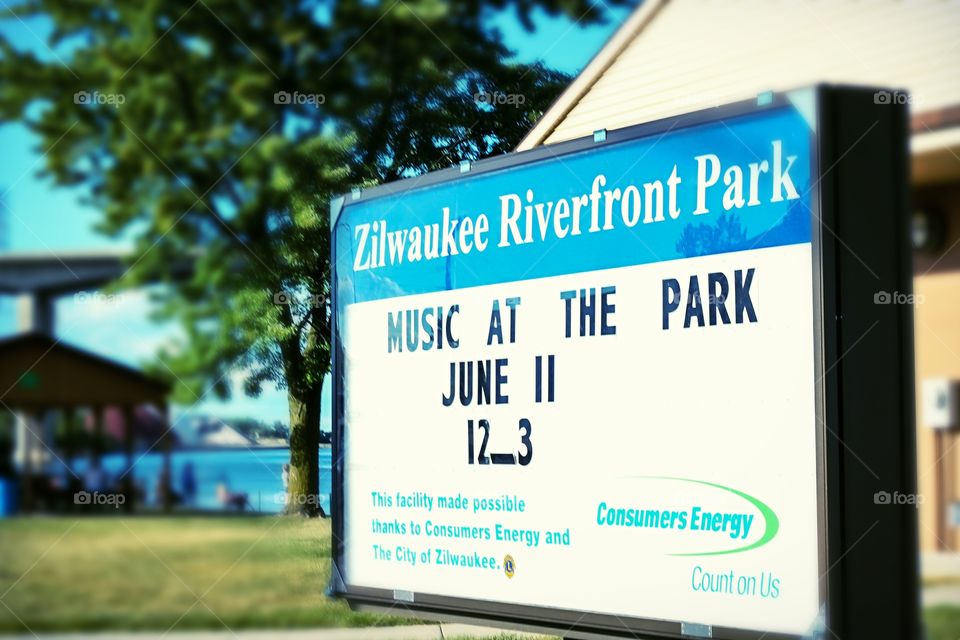 music in the park