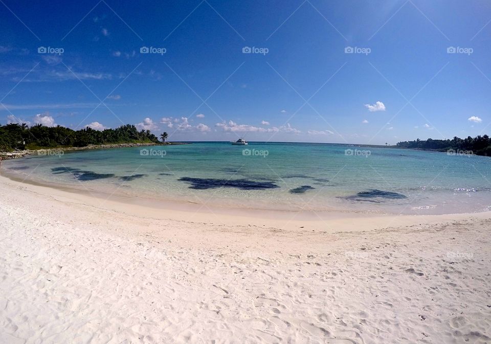 awesome beach whit white sand