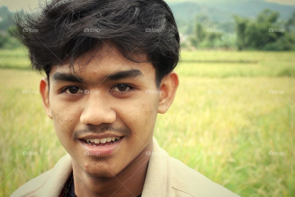 portrait of young man