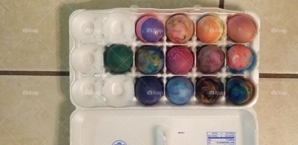 painted eggs