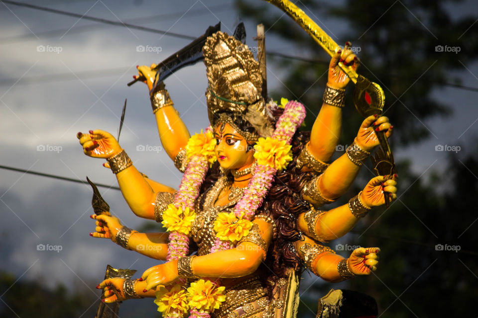 Godess Durga Idol Immersion