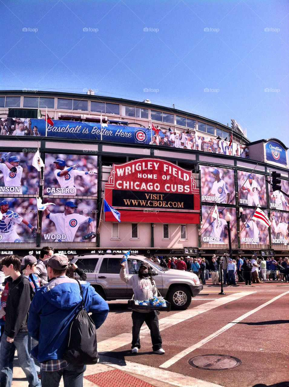 cubs chicago baseball wrigleyville by eryng83