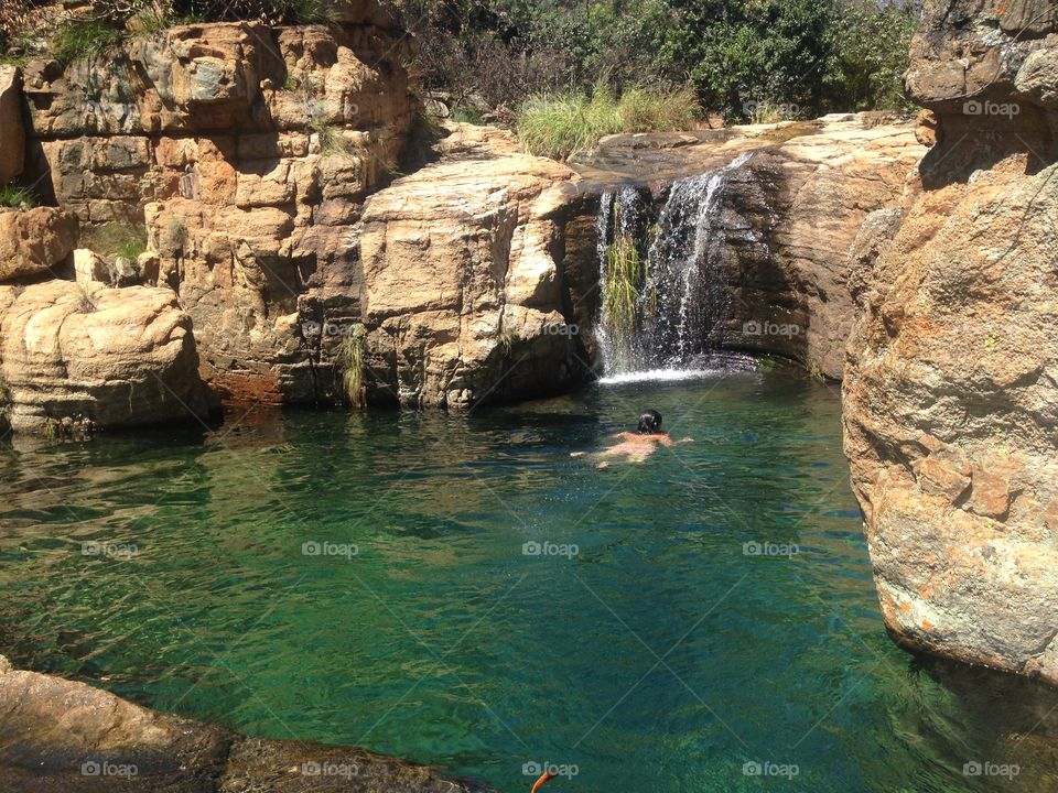 South African secret swimming hole