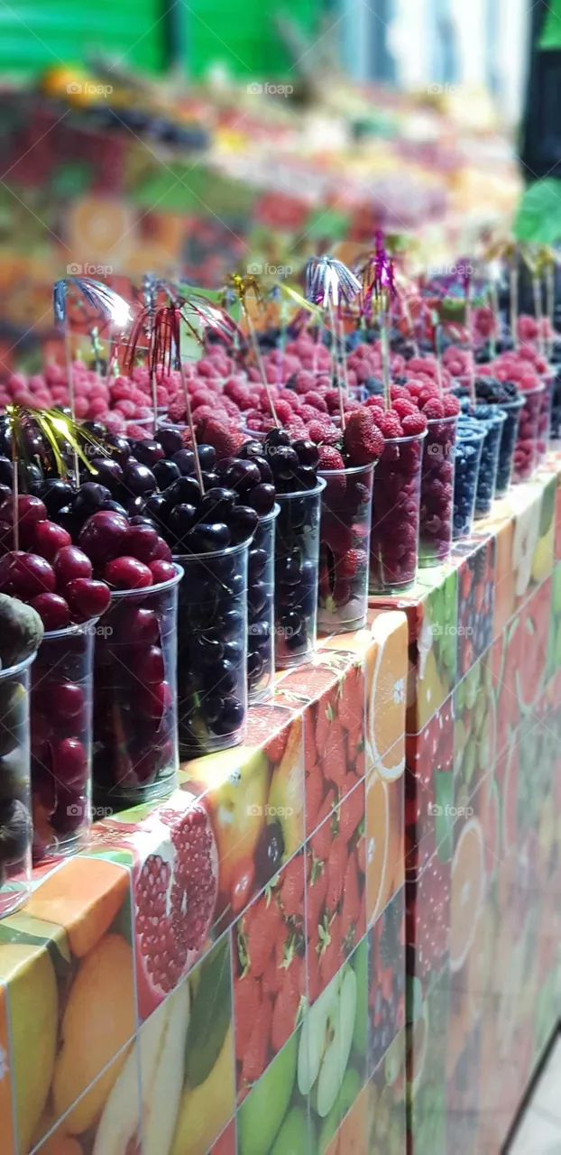 fruit stand