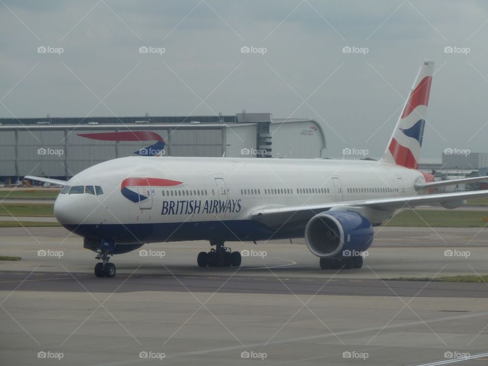 British Airways Plane 