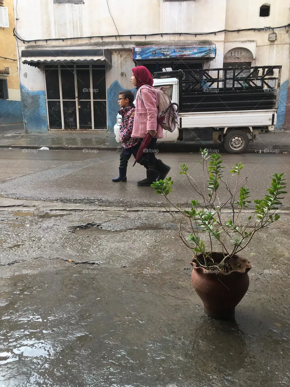It’s rainy season 