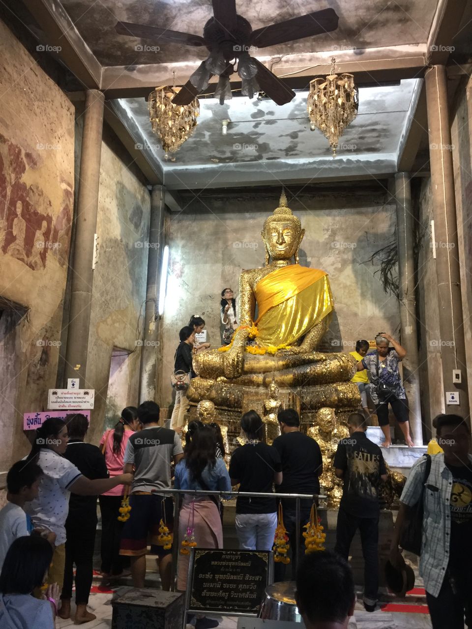 Golden Buddha in Thailand 