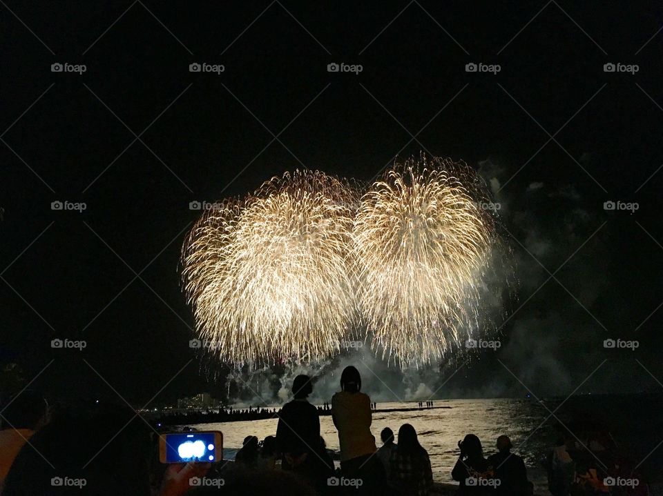 The Spectacular Nagaoka Fireworks Show at Honolulu Festival 