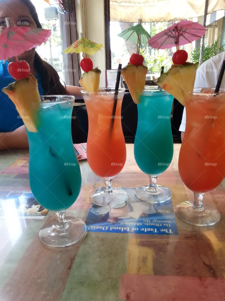 Drink, Juice, Cocktail, Glass, Tropical