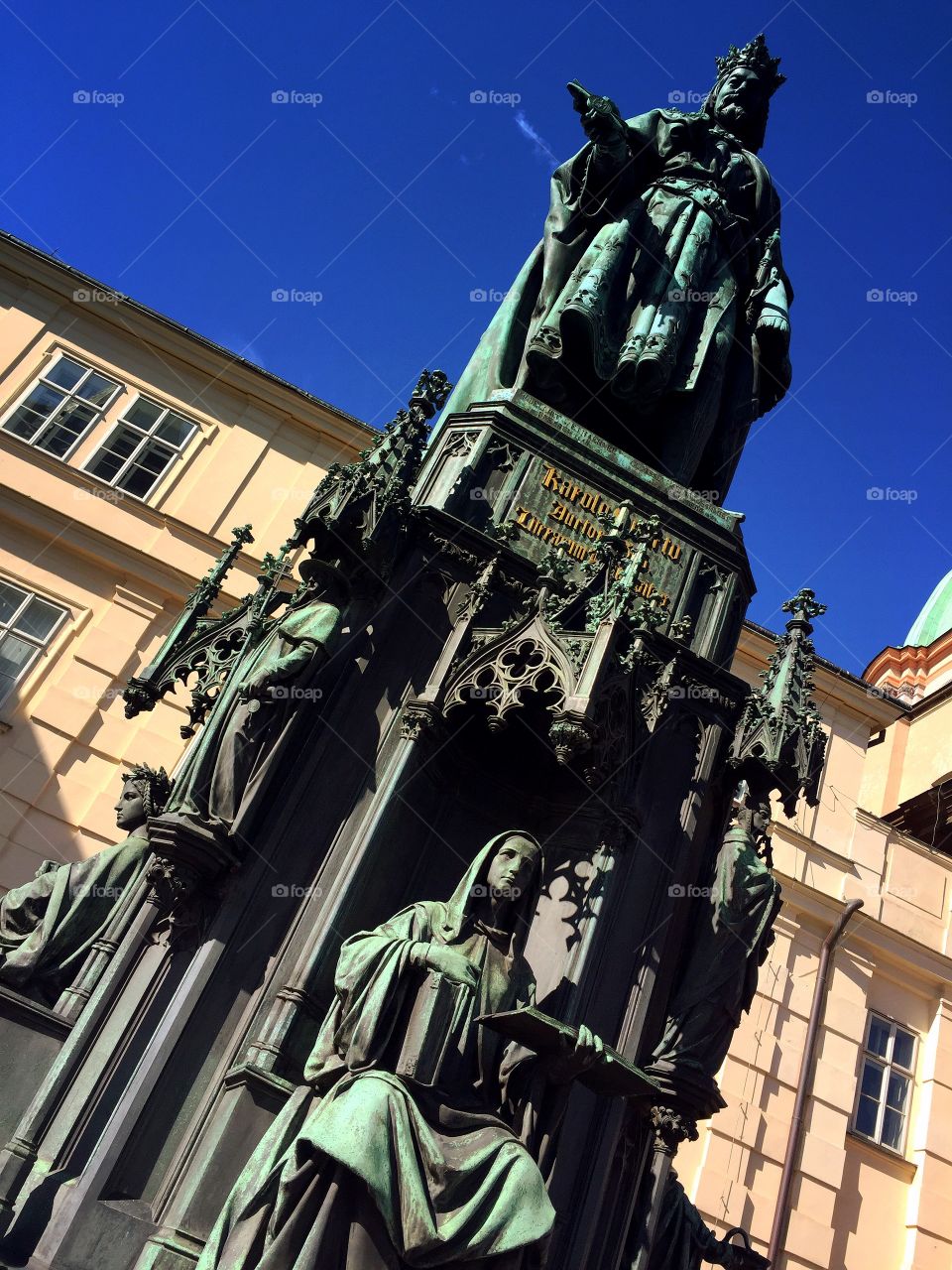 Prague/ Charles IV statue