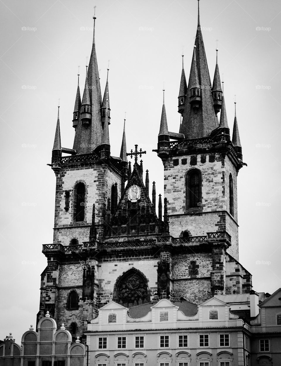 Prague. Just clock tower 