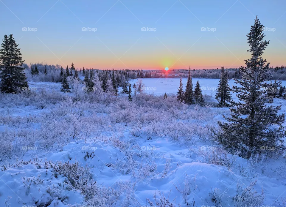 Northern sunrise