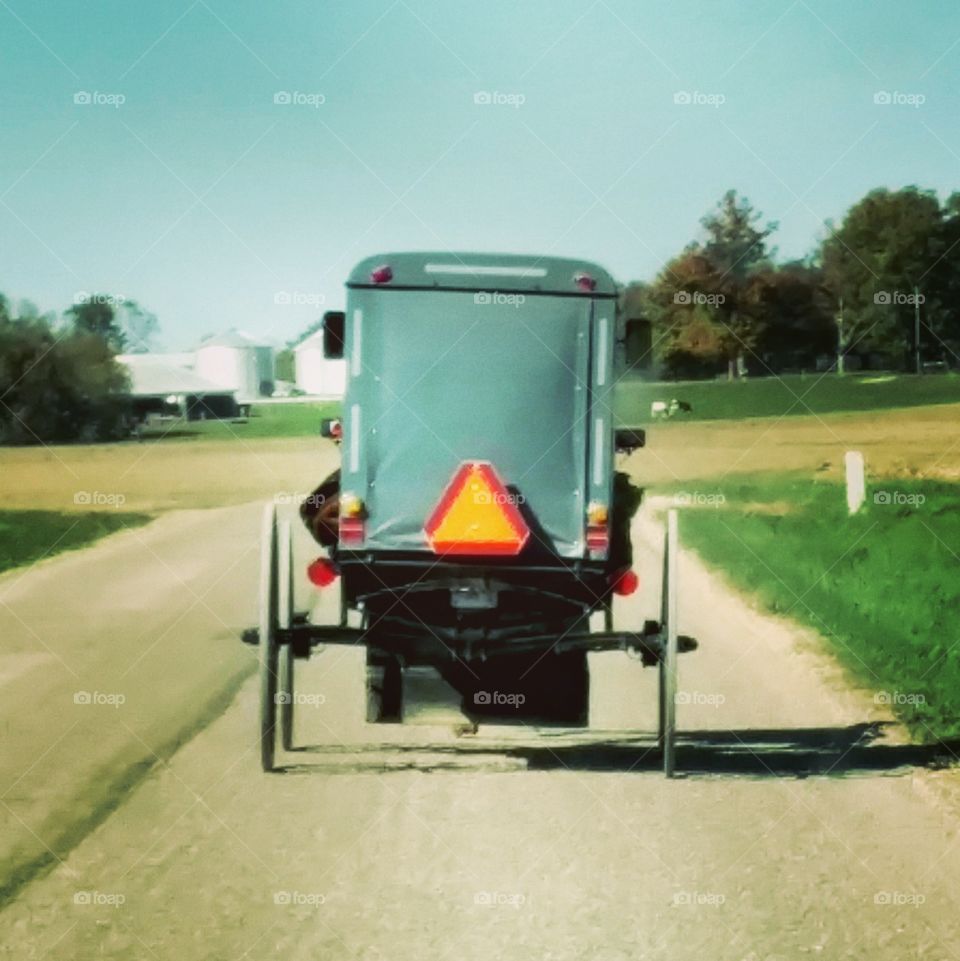 Amish buggy