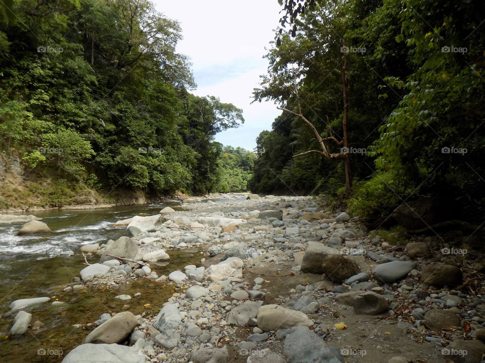 River to mount halimon aceh