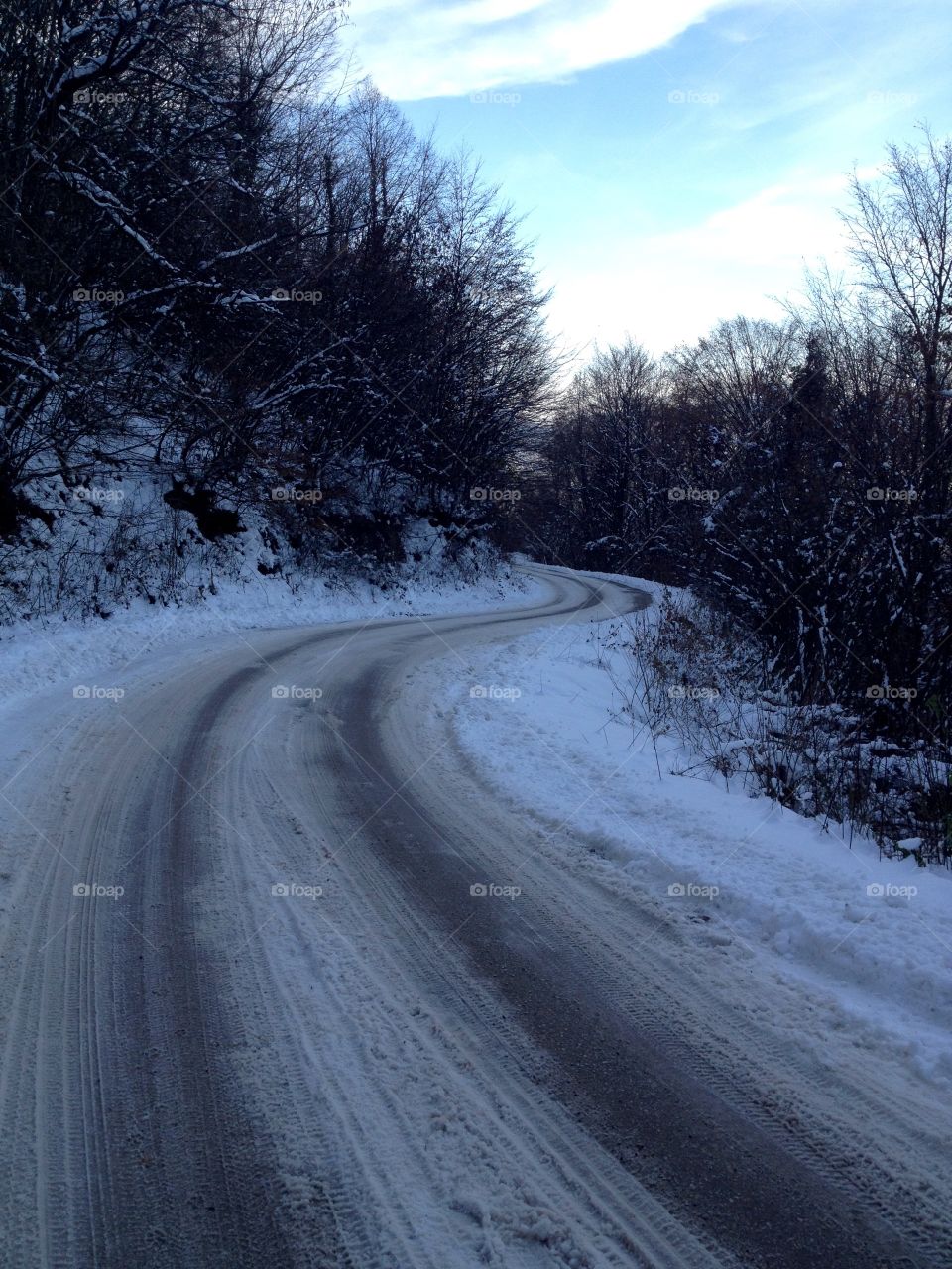 The old road that leads into the unknown