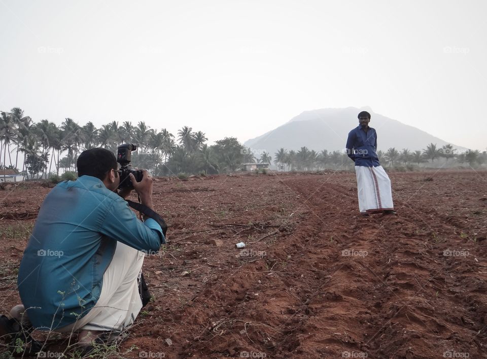 Photographing a photographer