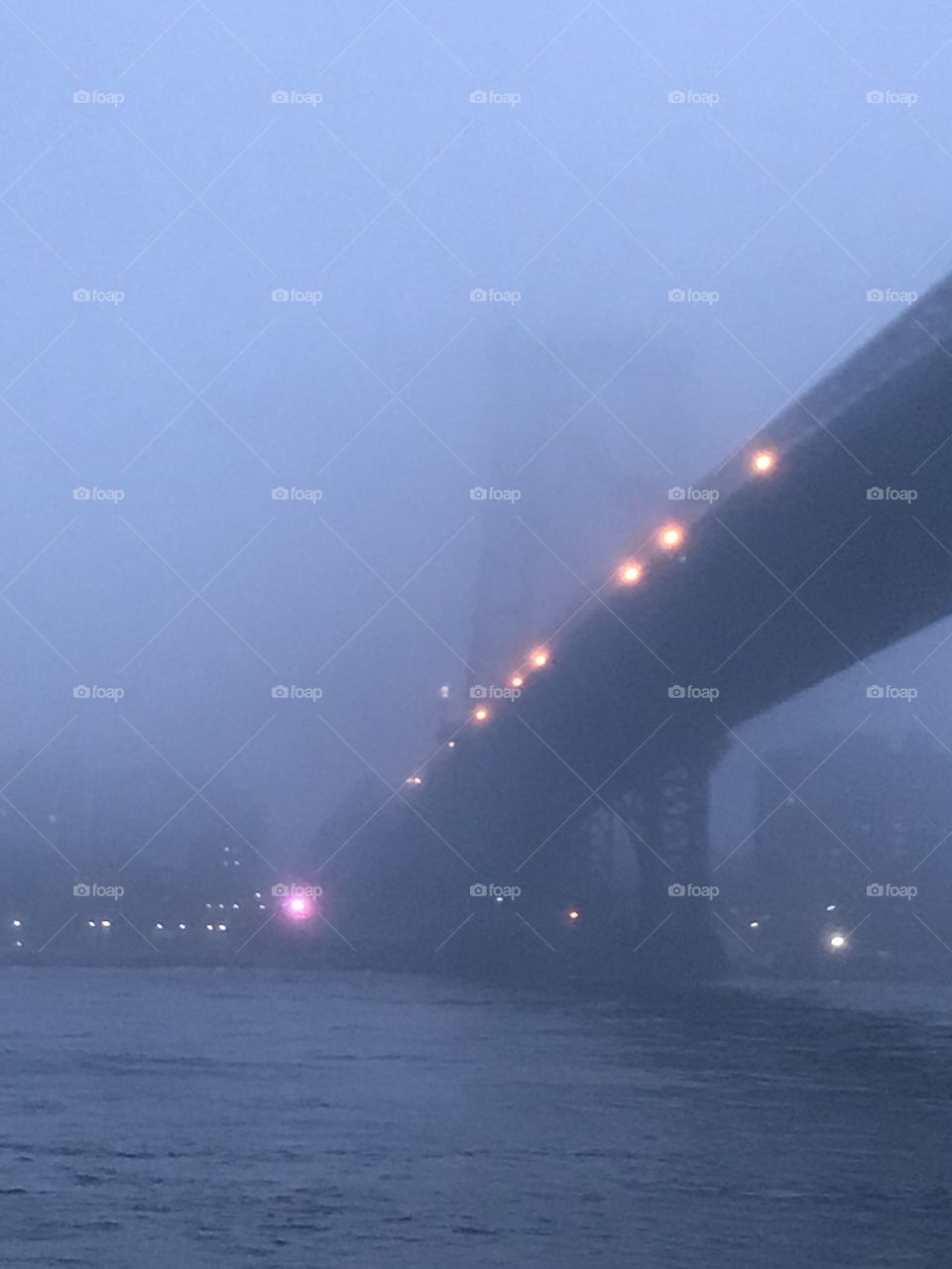 Let it fog, Williamsburg Bridge NYC