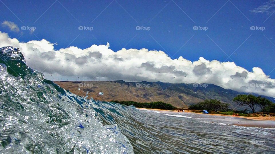 Silver wave. Silver wave