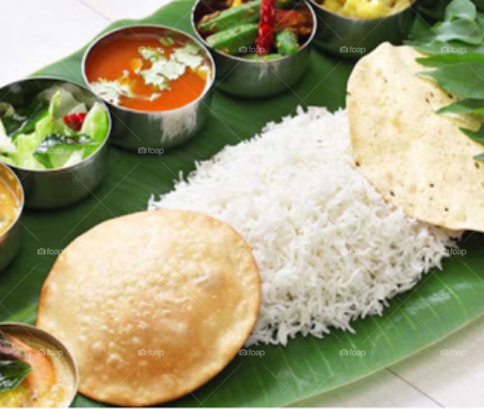 South Indian Food rice