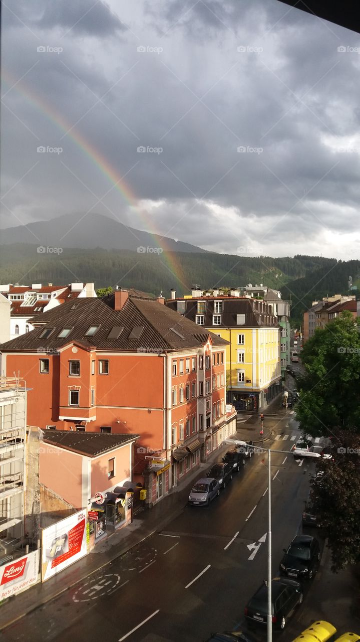 Rainbow In The City