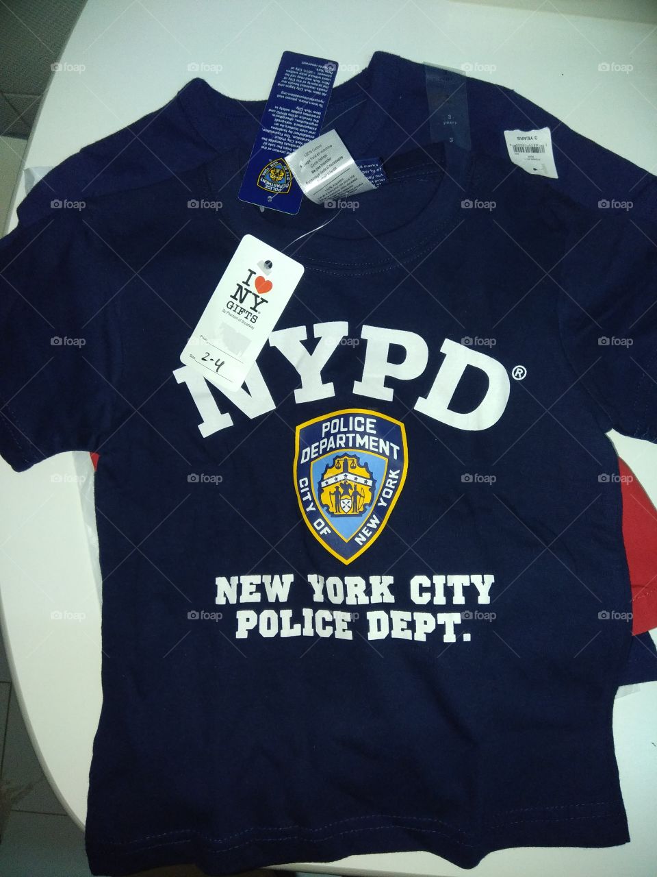 NYPD oficial clothing