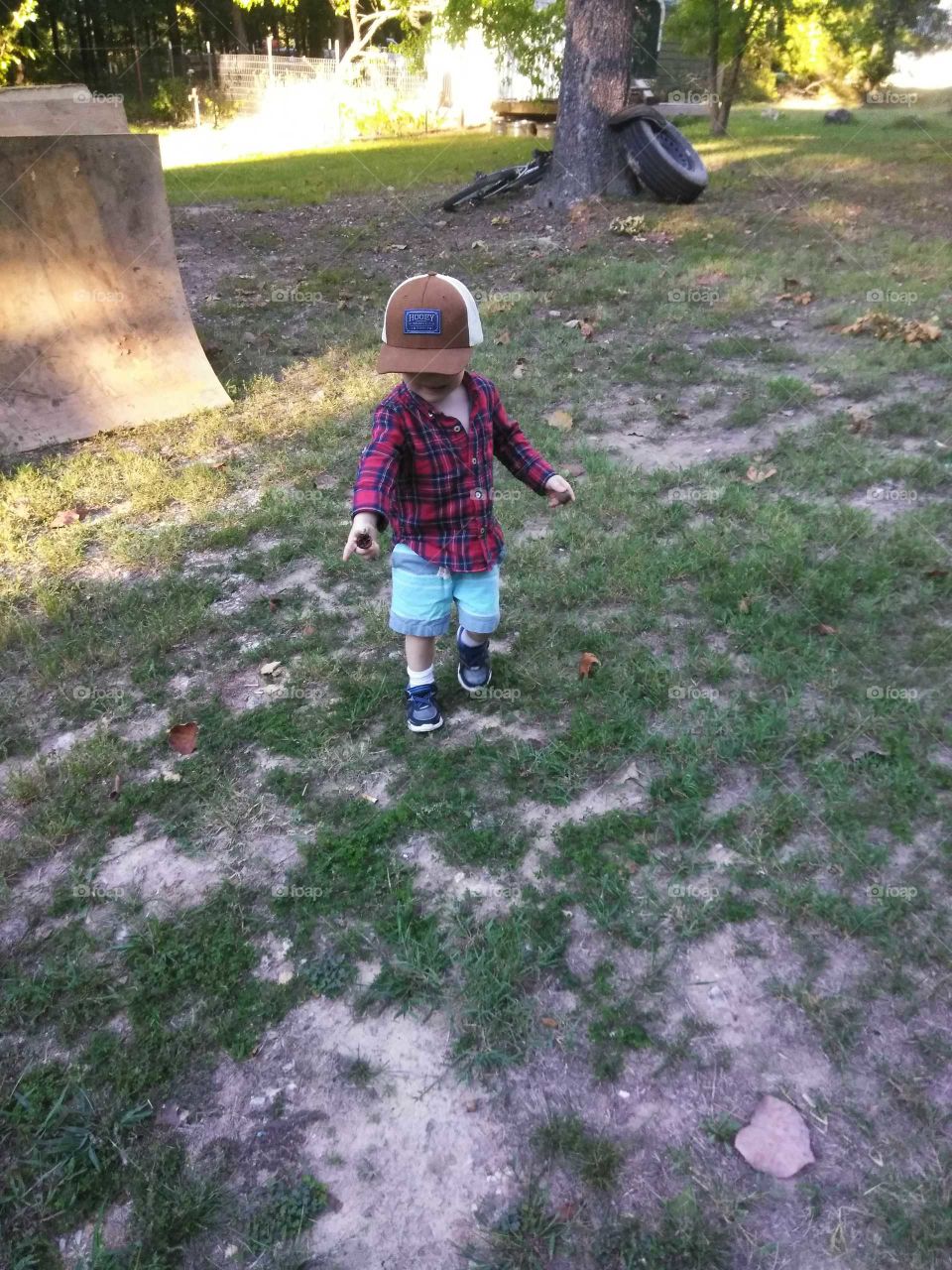 Enjoying nature! 😊