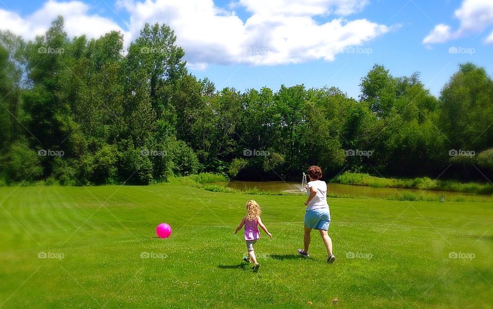 Keep on running . Kids never stop - running all day, every day, especially when it's playtime