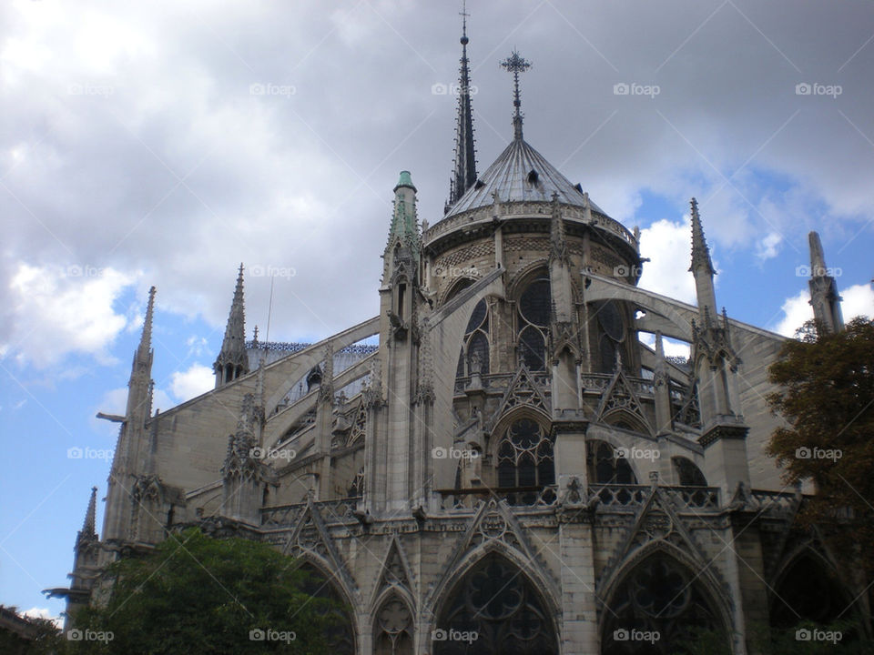 church france cathedral paris by boldenmd