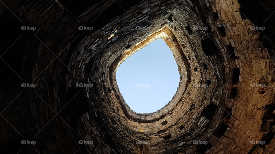 tower, sky,  window in the sky