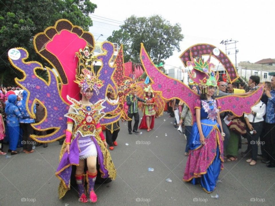 carnival August 17 in Indonesia