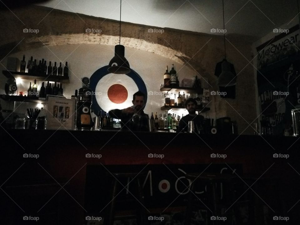 Mod e il bancone drink