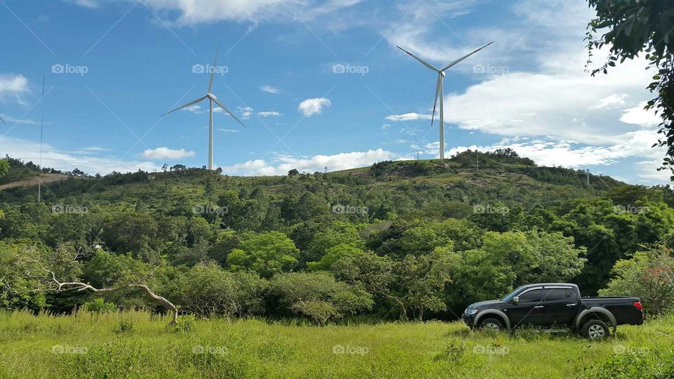 Industria, eolica, viento, naturaleza, belleza, tecnologia, montañas, clima