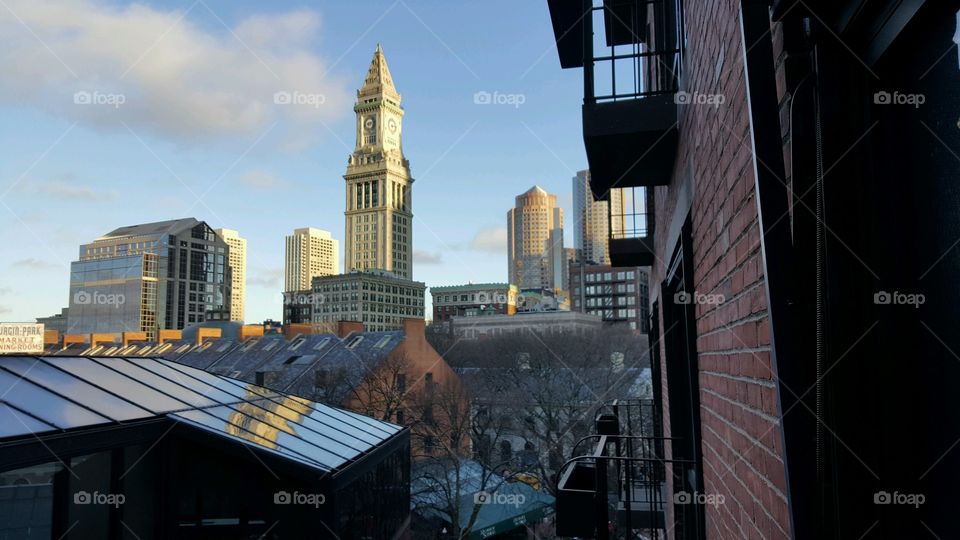 Custom Clock Tower - Boston