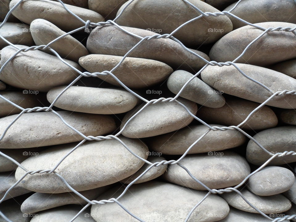 Fences made of stone